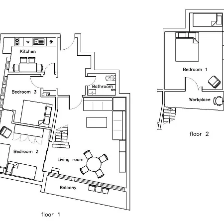 Appartement Artistic Penthouse *